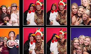 Branded photo booth hire